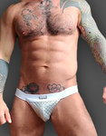 Quilted Silver Jock